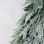 5FT Pre-Lit Spruce Snow Flocked Christmas Tree