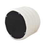 Fuji 19" Oversized Round Storage Ottoman