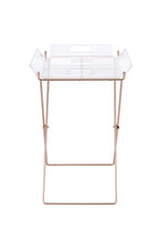 Cercie Clear Acrylic Tray Table