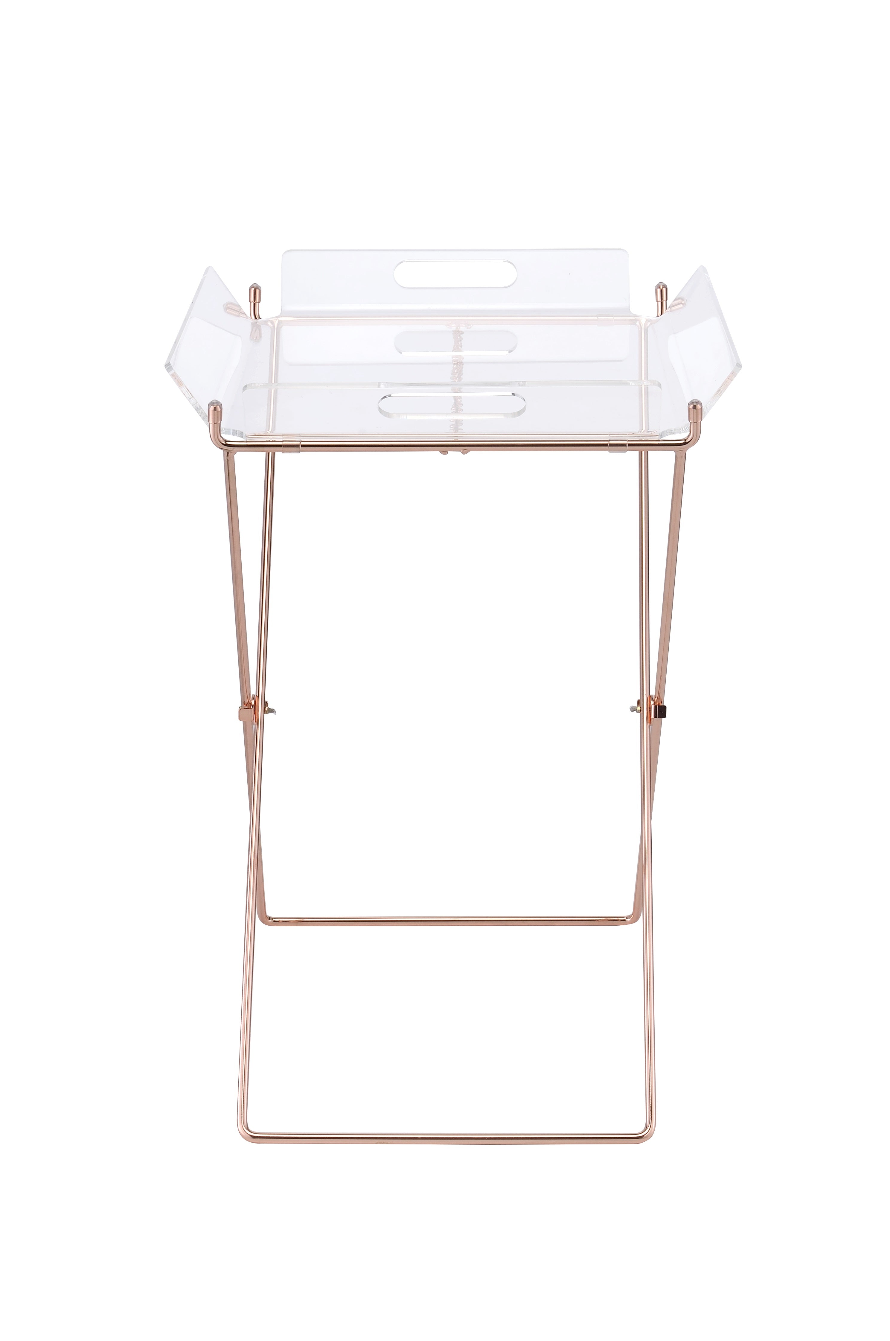 Cercie Clear Acrylic Tray Table