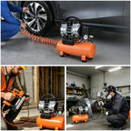 Quiet Low Noise Oil Free Air Compressor
