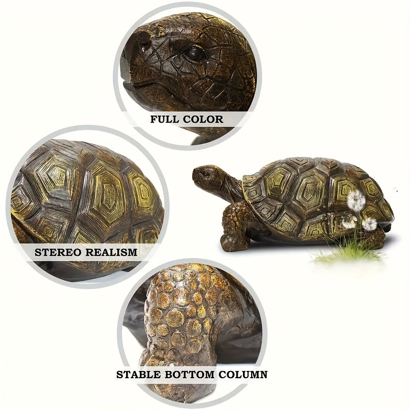 21.3" Large 3D Turtle Statue