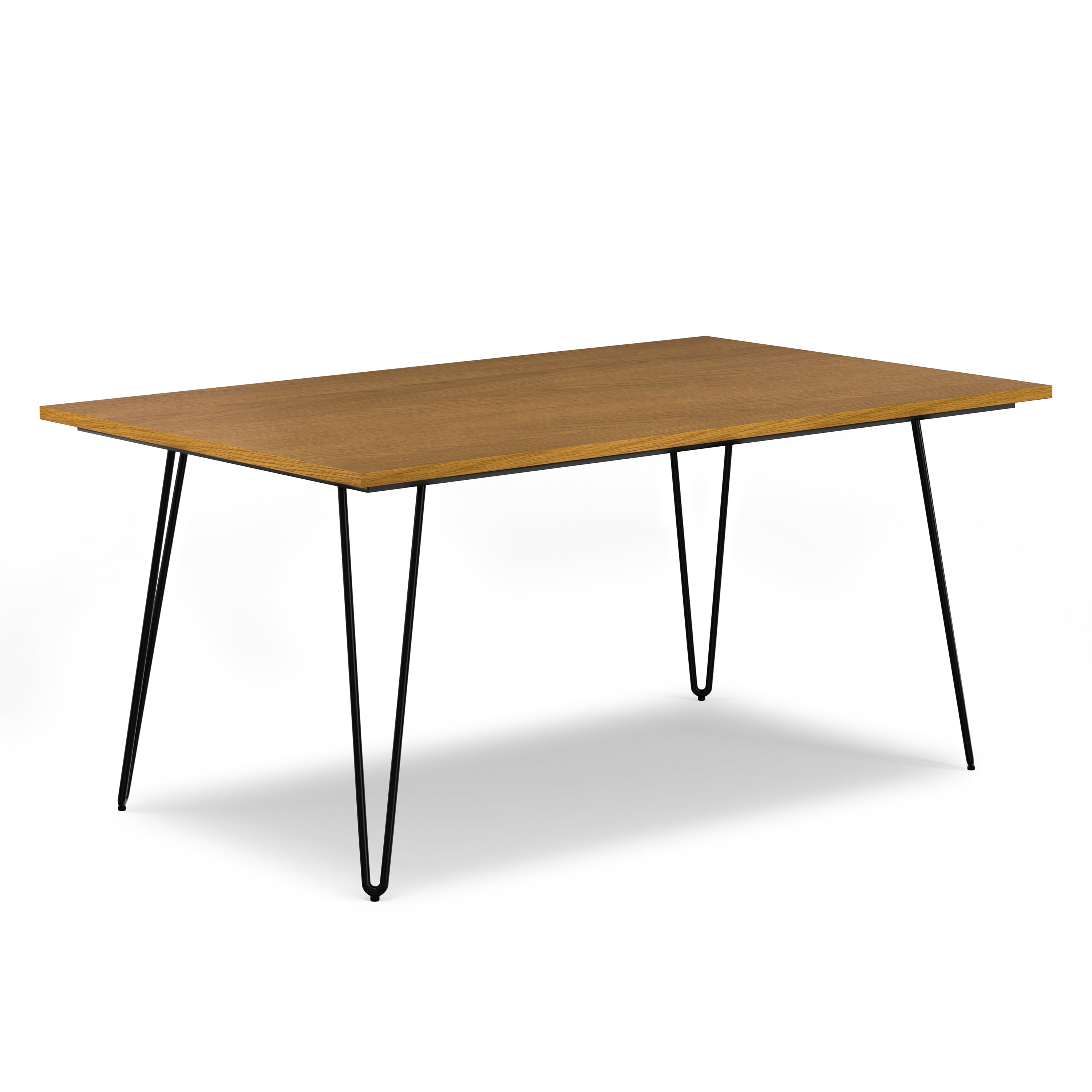 Hunter Dining Table in Brown and Light Brown