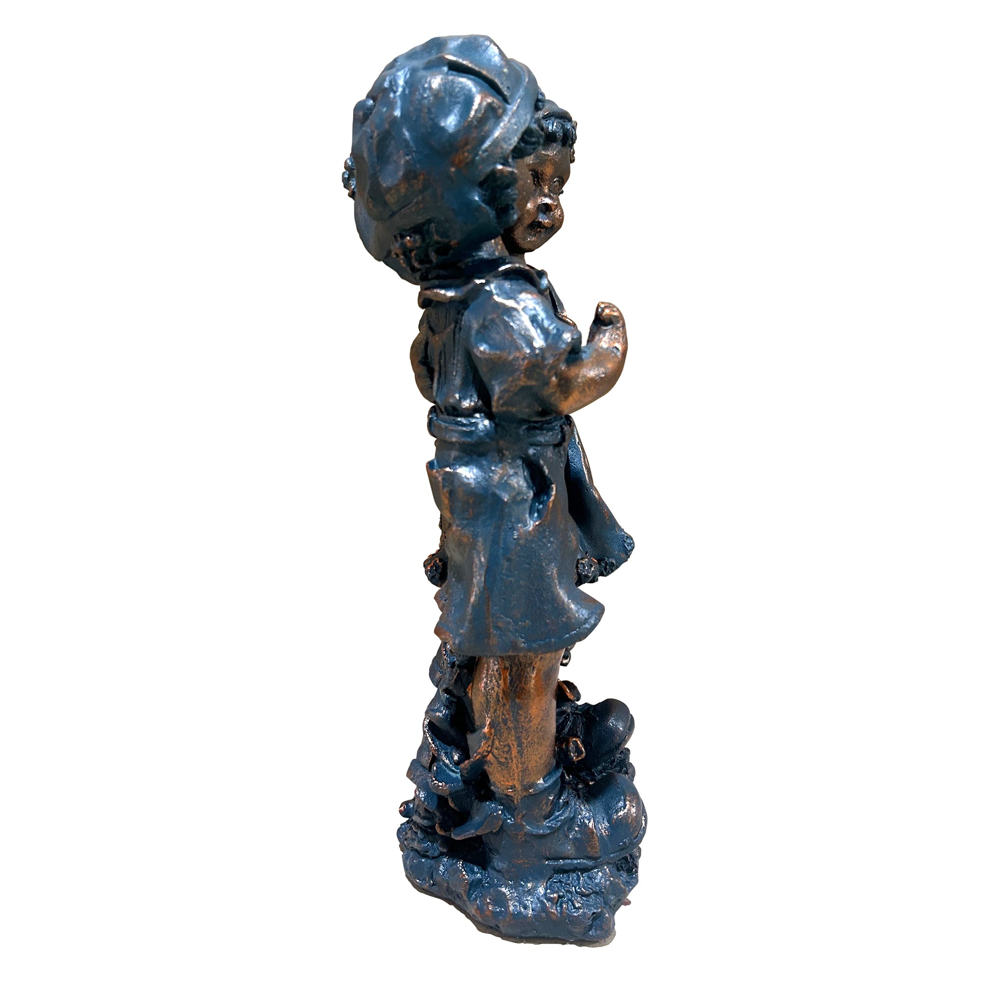 Magnesium Oxide Statues of Boy and Girl