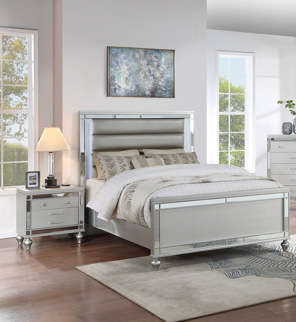 Bedroom Furniture Modern Est King Size Bed with Nightstands