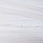 4 Piece Reversible Ruffle Quilt Set with Throw Pillow