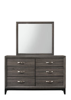 1pc Contemporary 6-Drawer Dresser