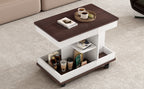 U-Can Adjustable End Table with Wheels