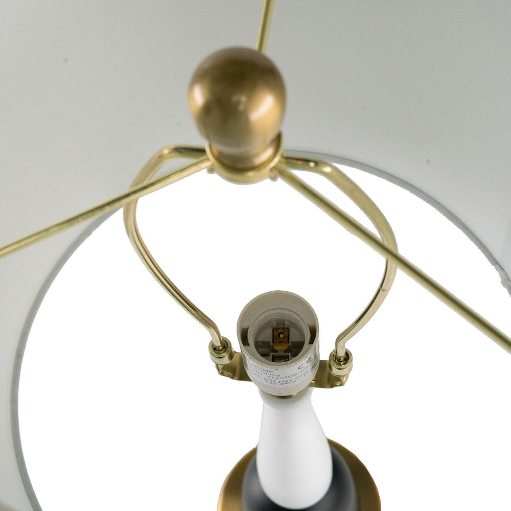 11x11x30.2" Metal Table Lamp