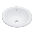17"x15.5" Ceramic Semi-Recessed Sink