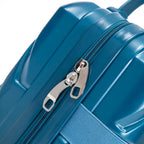 14"/20" 2 Pcs/Set Dark Blue ABS Spinner Wheel Luggage
