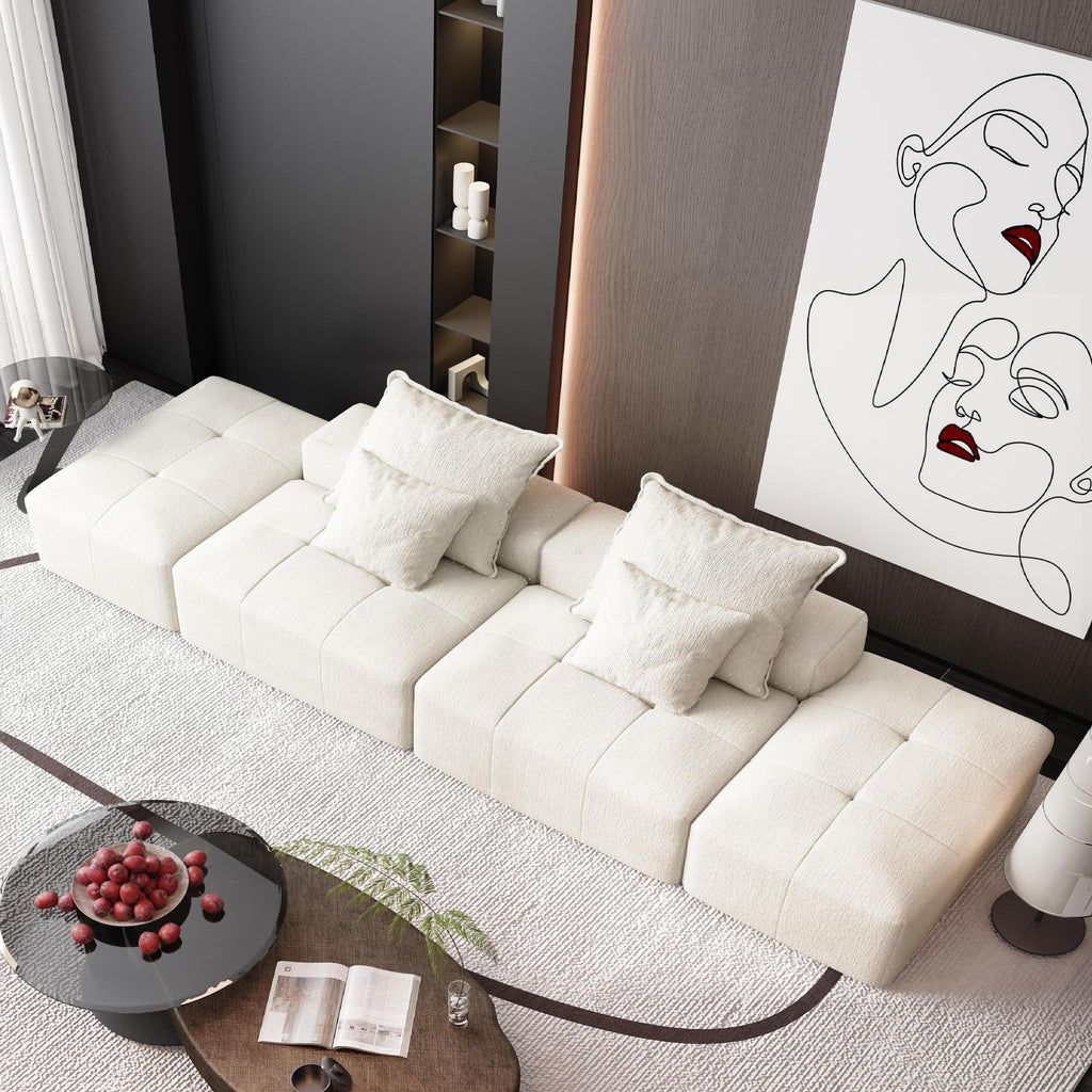Modern Oversized Modular Sectional Sofa
