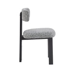 Upholstered Armless Dining Chairs With Metal Legs (Set of 2)