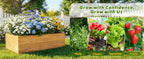 Solid Fir Wood Raised Garden Bed with Liner