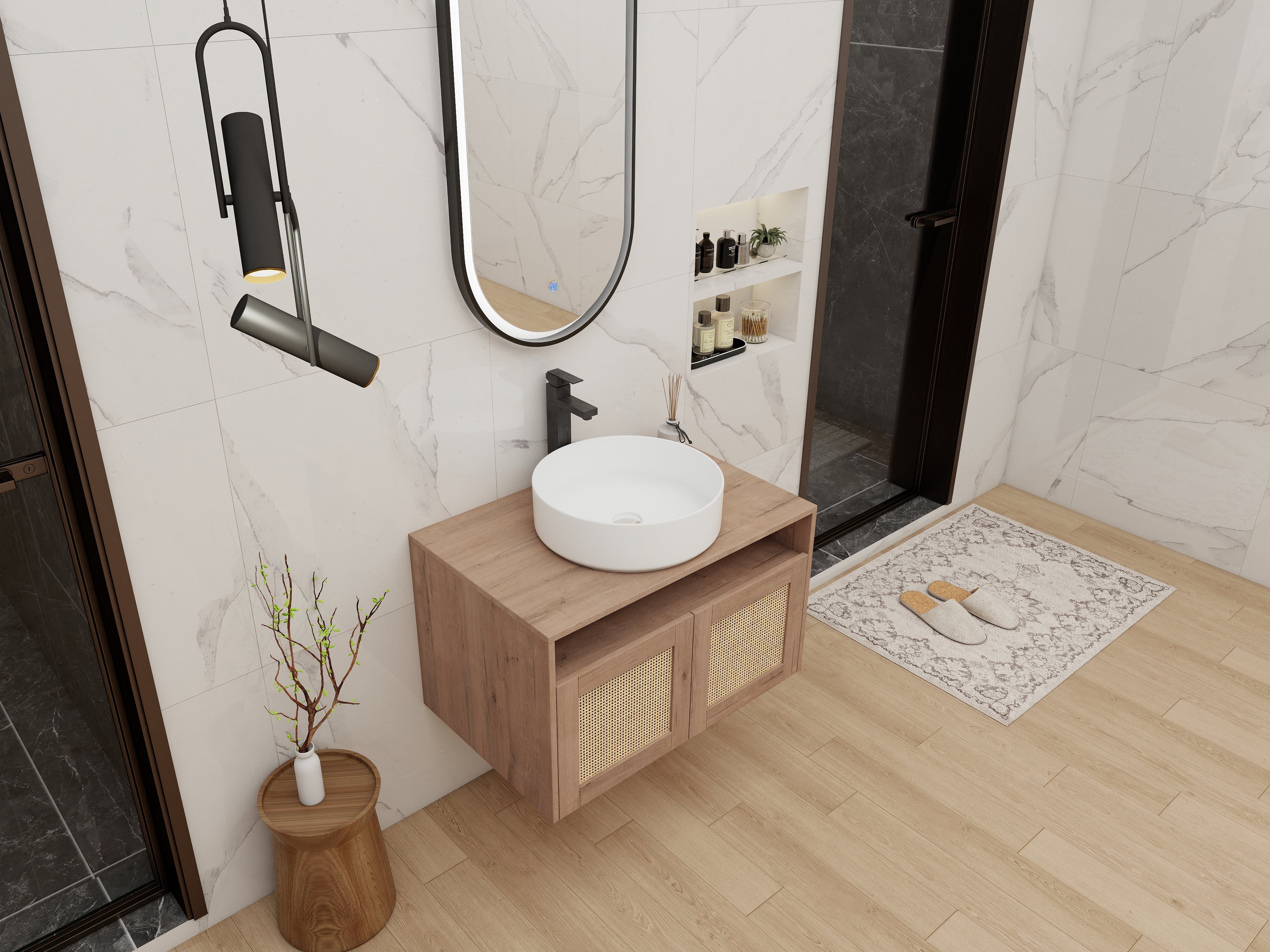 30" Bathroom Vanity with Modern Design