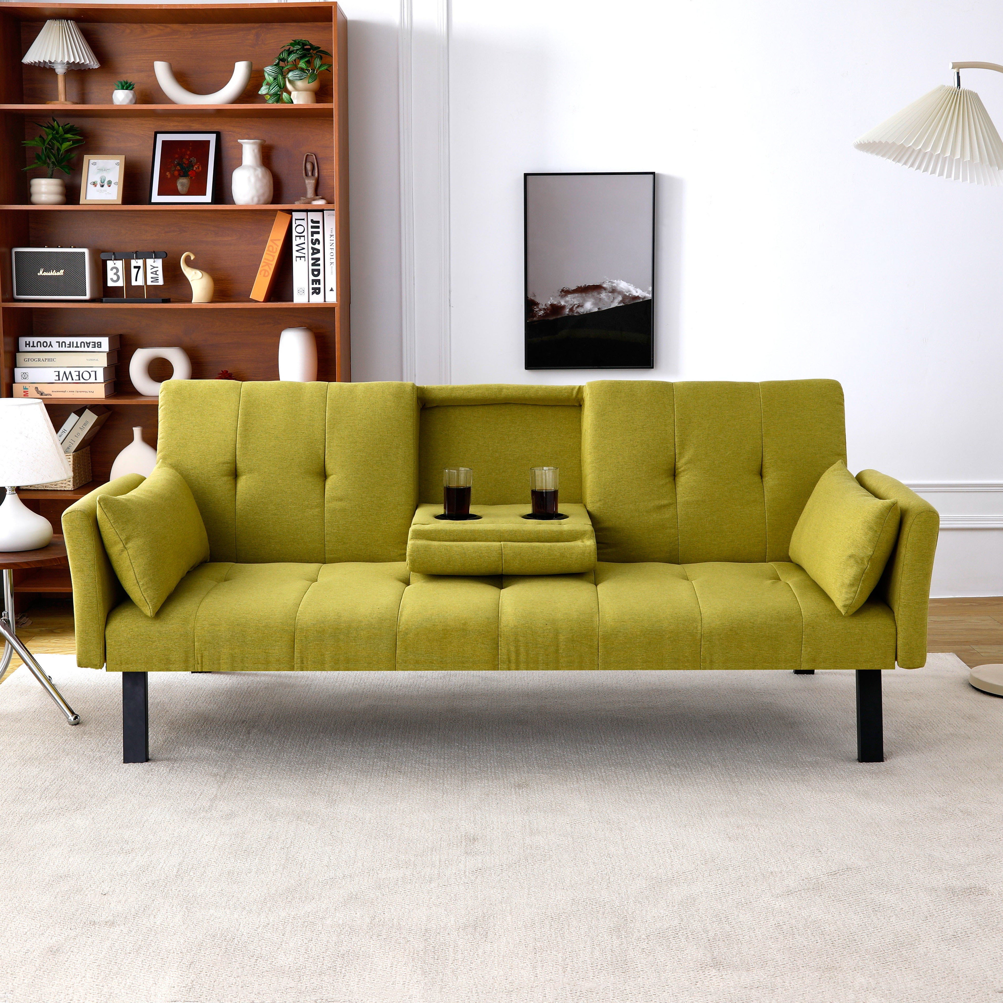 70-Inch Multi-Functional Cotton Sofa