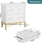 31.49-Inches Modern Lateral File Cabinet