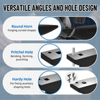 Single Horn Anvil - 45Lbs Cast Steel High Hardness Tool