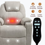 Up To 350 LBS Polyester Power Lift Recliner Chair