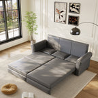 Chesterfield Sofa - 93.7" King Pull Out Sofa Bed
