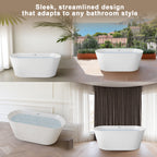 67" Acrylic Freestanding Bathtub
