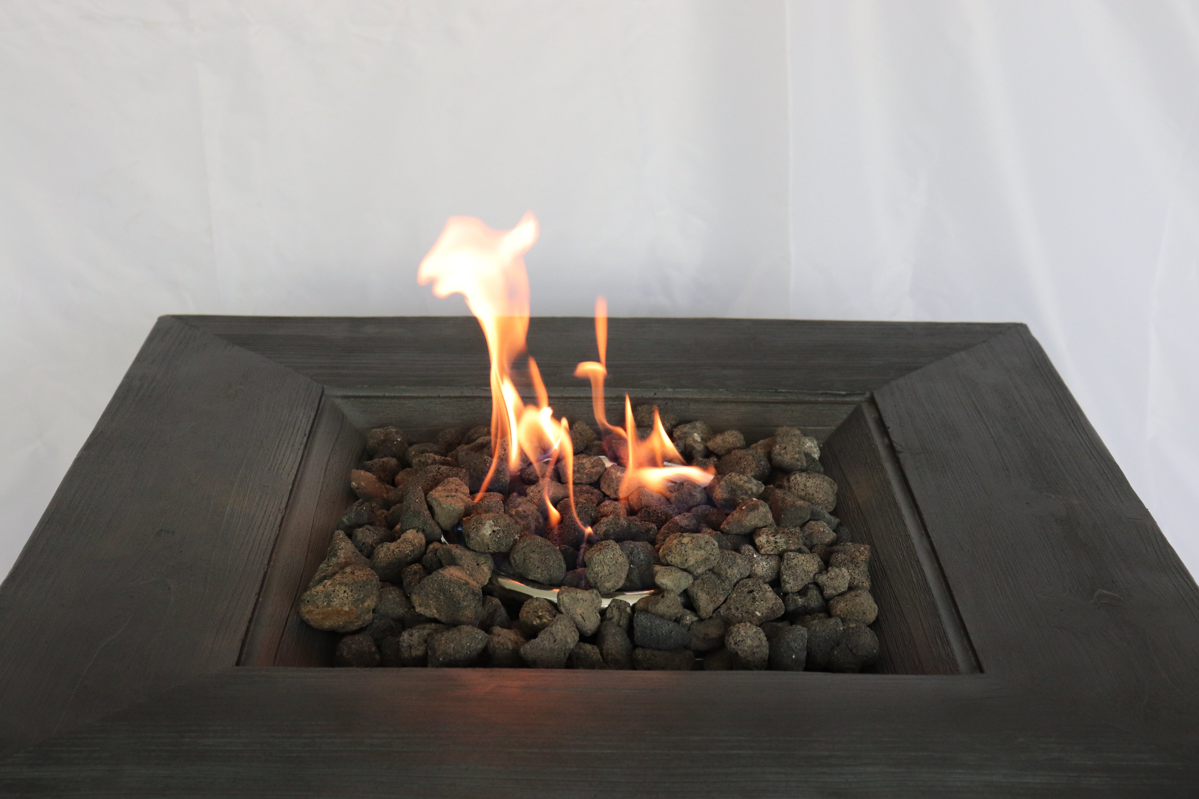 Fiber Reinforced Concrete Propane/Natural Gas Fire Pit Table