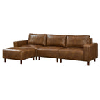 Modern Luxury Sectional Sofa Couch with Ottoman