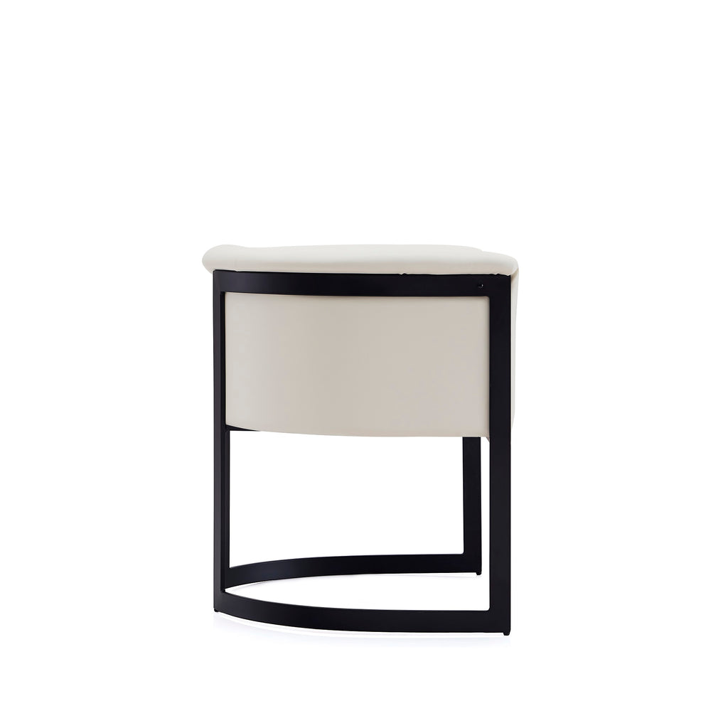 Corso Metal Vegan Leather Dining Chair