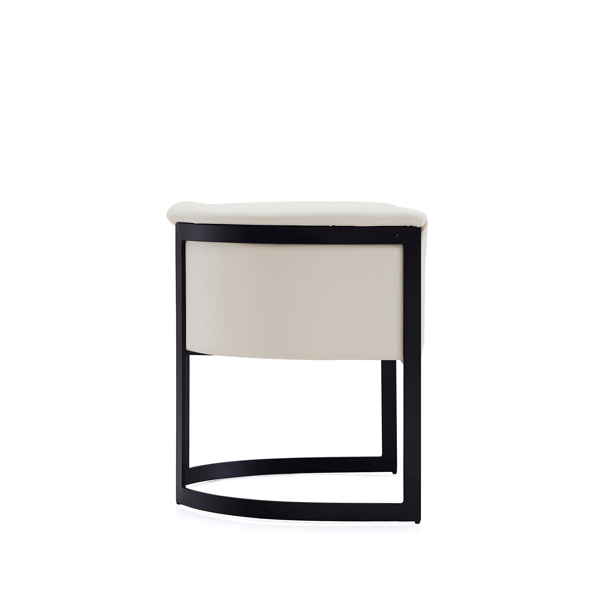 Corso Metal Vegan Leather Dining Chair