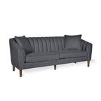 Contemporary 3-Seater Sofa with Accent Pillows