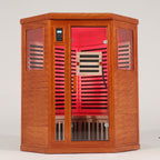 Two Person Far Infrared Corner Sauna Room