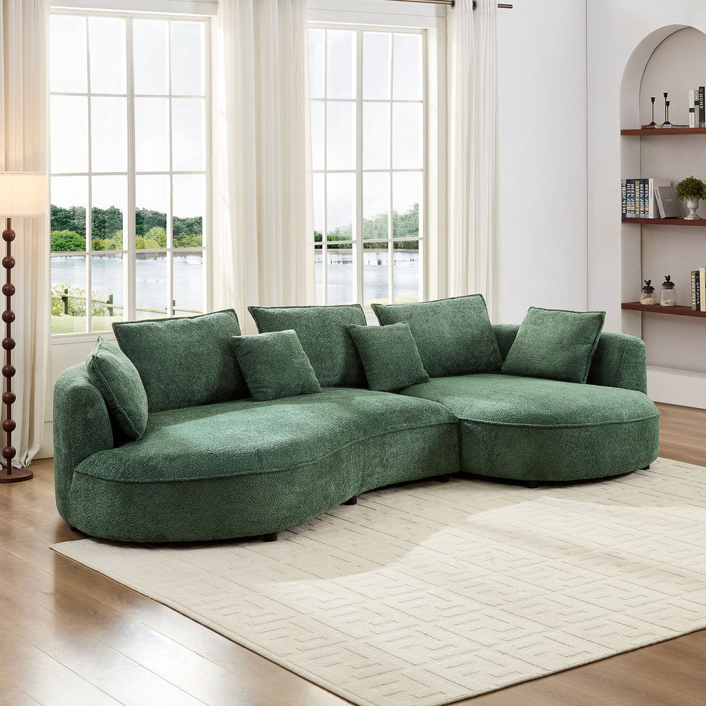 Oversized Sectional Sofa with Chaise