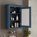 20" Wall Mounted Bathroom Storage Cabinet with Mirror