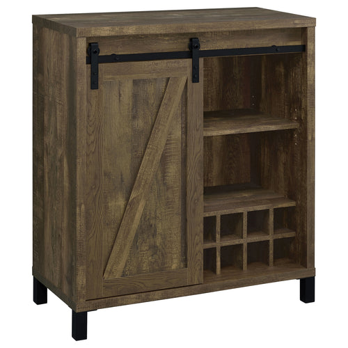 Arcata Rustic Bar Cabinet