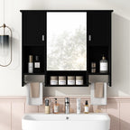 35'' x 28'' Modern Wall Mounted Bathroom Storage Cabinet