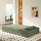 Modern Floor Sofa with 2 Pillows
