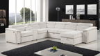 Harvey Modern Style Power Recliner Sleeper Sectional Sofa