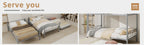 Silver Twin Metal Triple Bunk Bed Frame