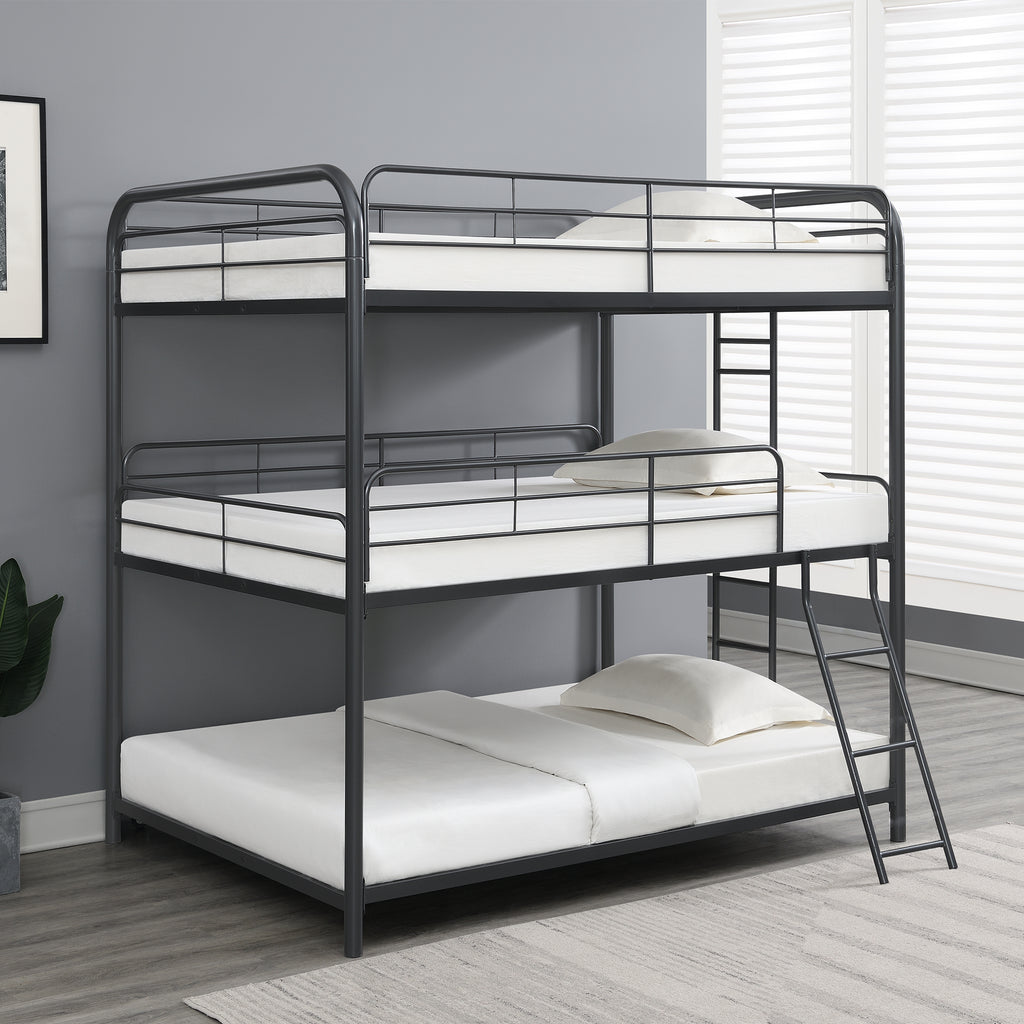 Triple Bunk Bed, Full/Full/Full