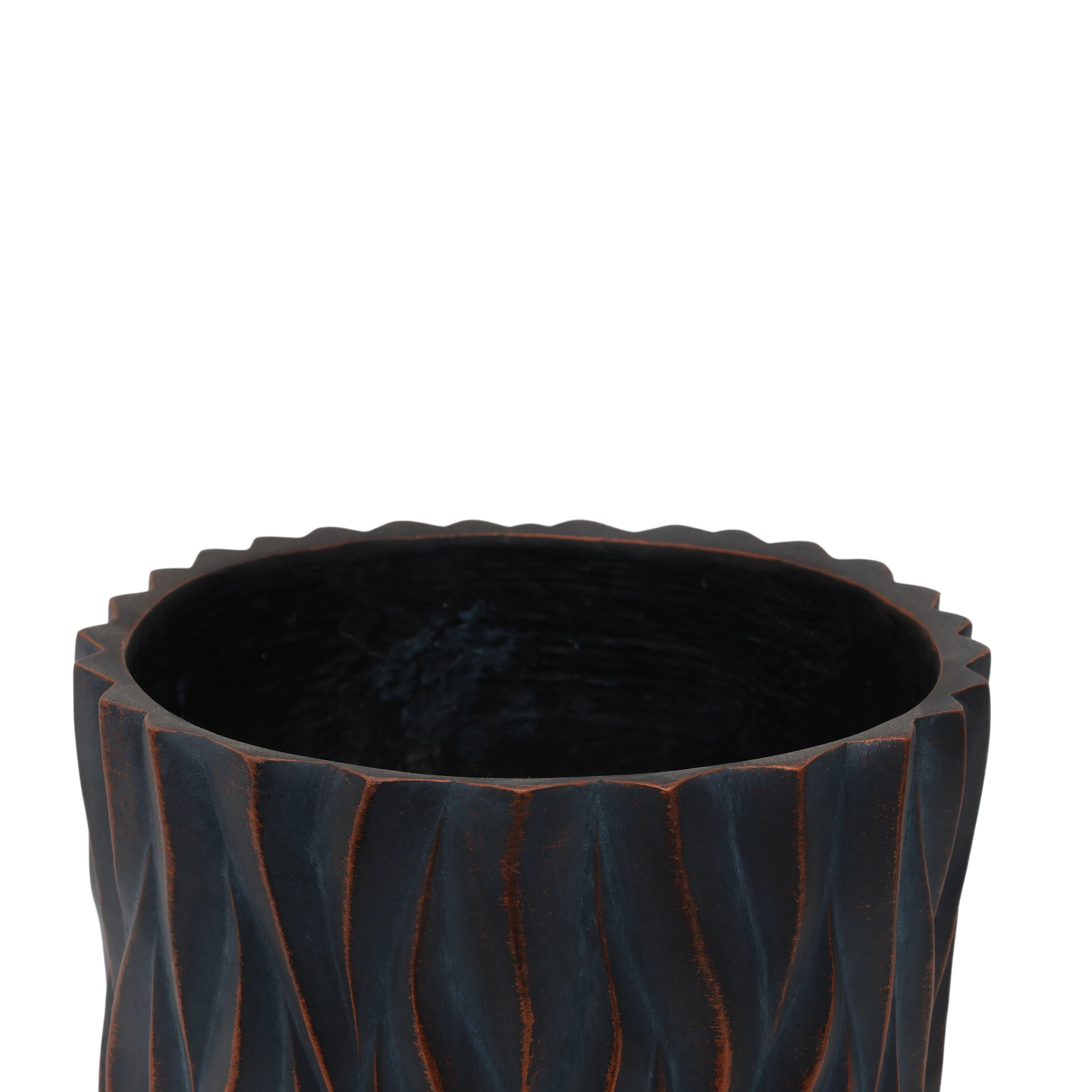 Large Round Planters Set of 2