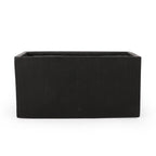 Outdoor Large Square MGO Planter 35''L