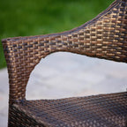 Outdoor Resin Chair, 52637.00MBRN KD MP4