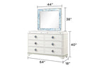Laguna Modern Style 4 Pc Queen Upholstered Bedroom Set