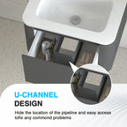 24" Floating Bathroom Vanity