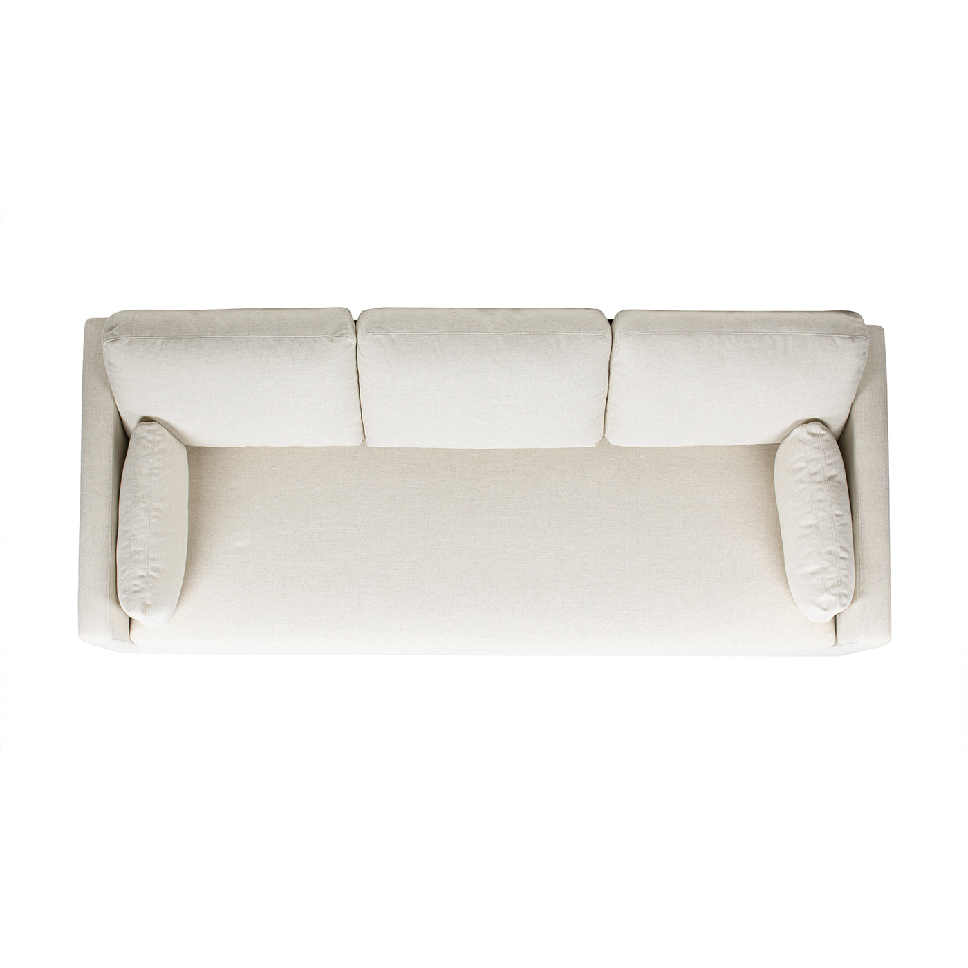 Knox 84" Modern Farmhouse Sofa, Flax