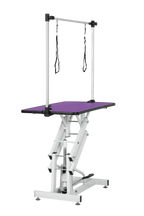 42.5-Inch Hydraulic Pet Grooming Table With "H" Arm