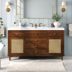 60" Bathroom Vanity with SMC Sink