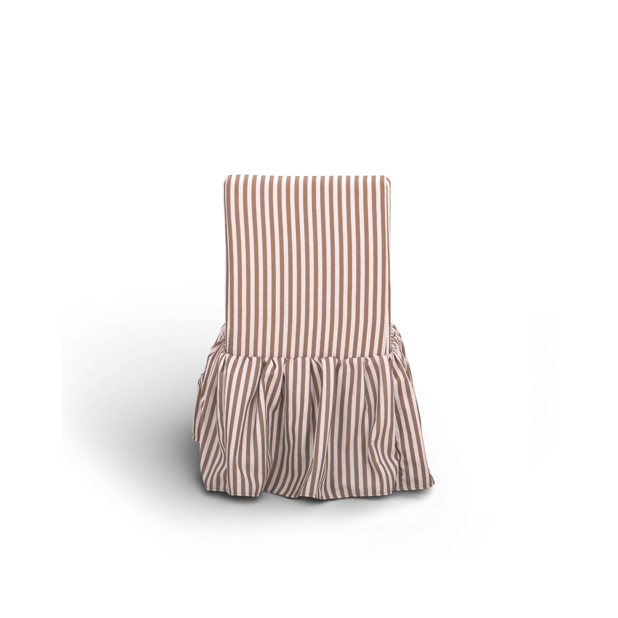 Gertrude - Striped Linen Dining Chair