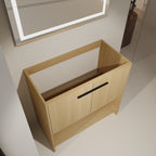 36" Freestanding Bathroom Vanity with 2 Doors