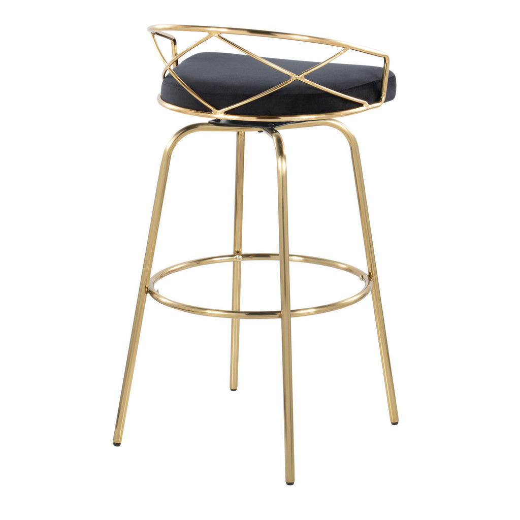 30" Fixed-Height Barstool with Swivel
